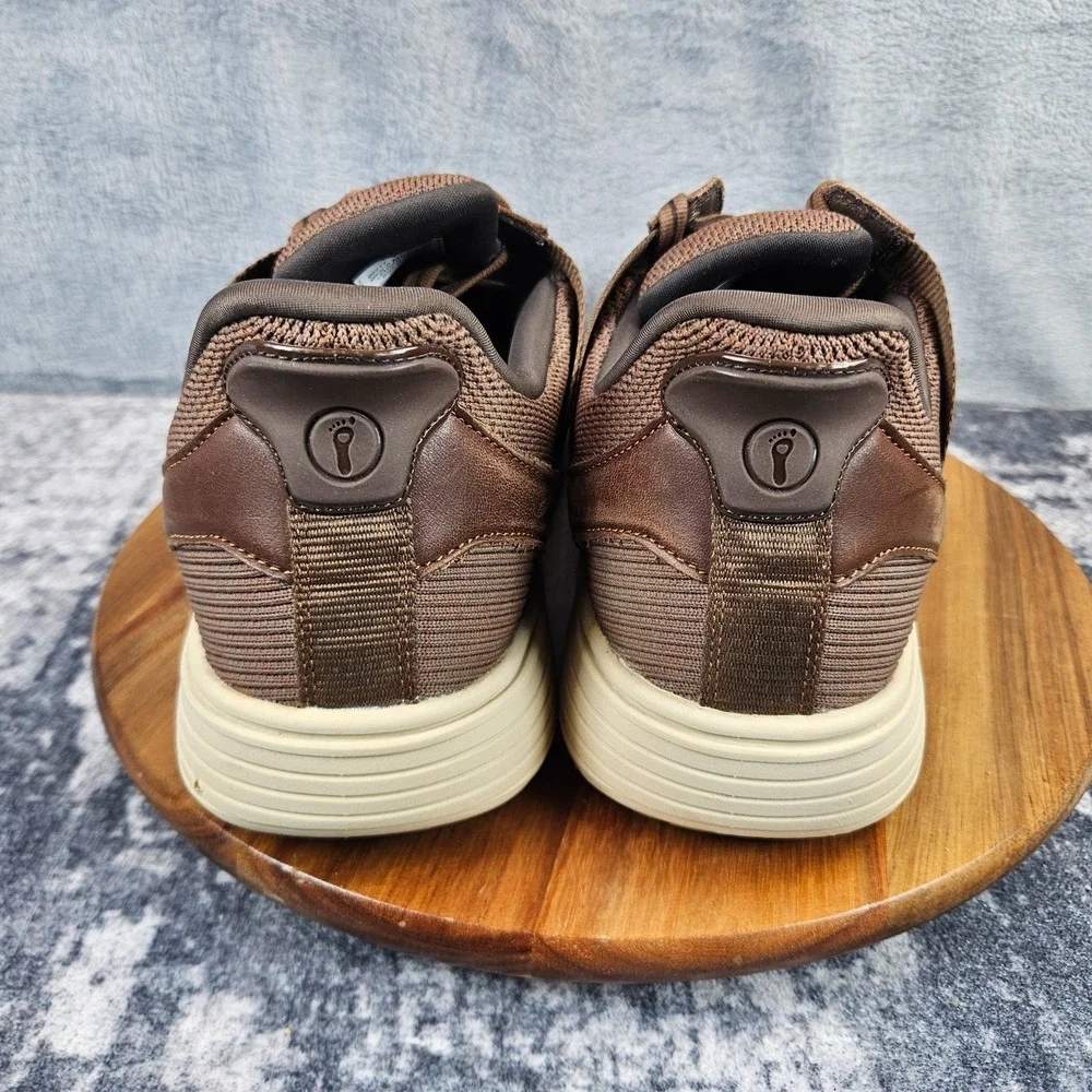 Orthofeet Siron 20217 Diabetic Orthopedic Shoes Walking Brown Mens Size 11.5 D